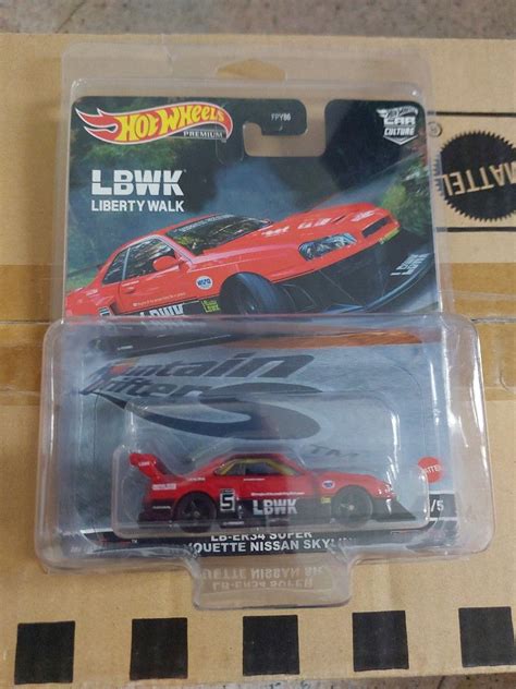 Hot Wheels LBWK PREMIUM CAR CULTURE MOUNTAIN DRIFTWR SET LB ER SUPER SILHOUETTE NISSAN SKYLINE