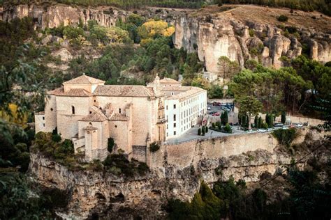 Cuenca, Spain 11 October , 2017. Cuenca Monastery Now a Hotel - Parador De Cuenca in the City of ...