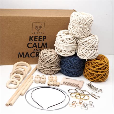 Macrame Starter Kit Ritzz Art Hobby Market