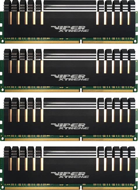 PATRIOT DDR4 Desktop DIMM Quad Kit DDR4-2400 PC4-19200 8GB x4 ...