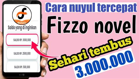 Cara Tercepat Nuyul Fizzo Novel Versi Terbaru Aplikasi Penghasil Uang