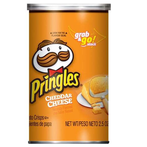 PRINGLES CHEDDAR CHEESE 2.5 OZ - Midwest Distribution