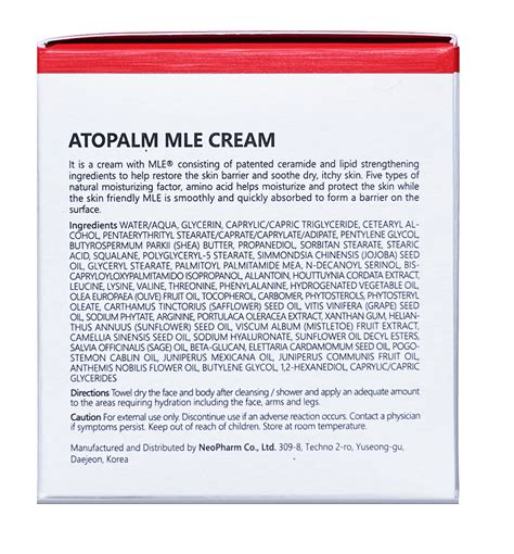 Atopalm MLE Cream 65ml | Sacsons