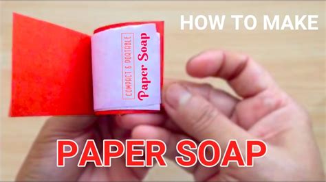 Paper Soap How To Make DIY MotherMade YouTube