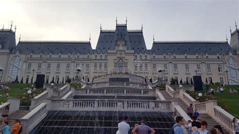 The Palace Of Culture In Iasi Romania Editorial Stock Photo Image Of