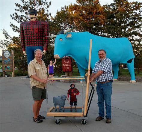 Pin By Dan LaDuke On Historical Paul Bunyan And Babe The Blue Ox Babe The Blue Ox Paul Bunyan