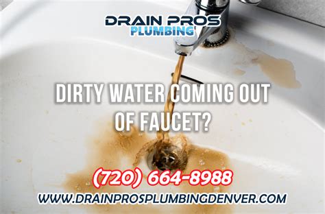 Brown Water Coming From Faucets In San Diego ☎️drain Pros Plumbing