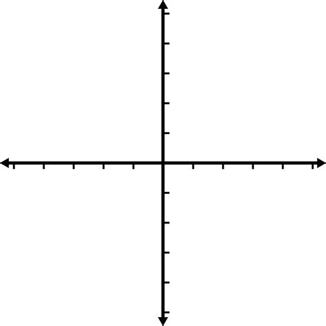 5 To 5 Coordinate Grid With No Labels Clipart Etc