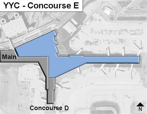 Calgary Airport Layout Map