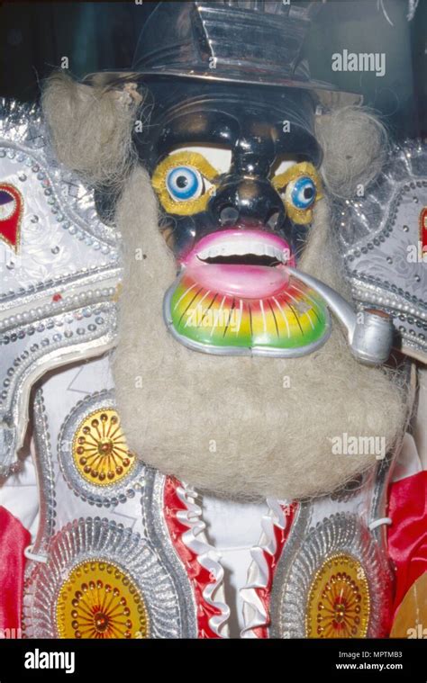 Oruro Mask, Bolivia. Artist: Unknown Stock Photo - Alamy