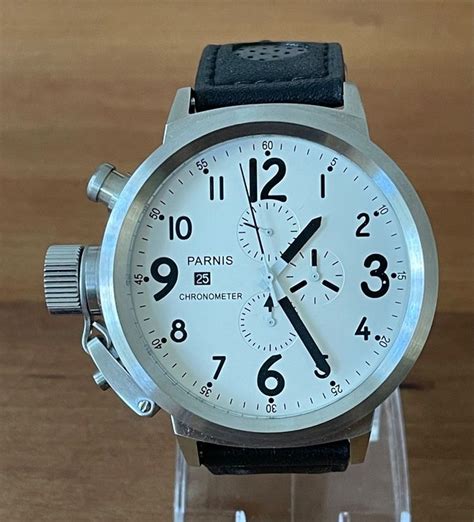 Parnis Chronograph Quarz Watch Uhr Neu Ungetragen Kaufen Auf Ricardo