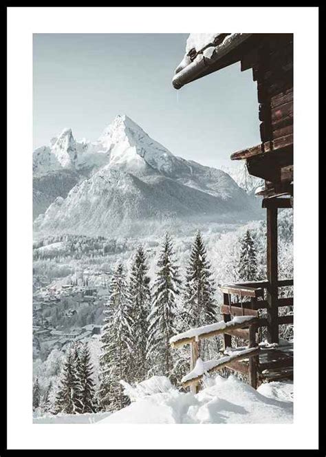 Cabin In The Alps Poster Natur Gallerix Se