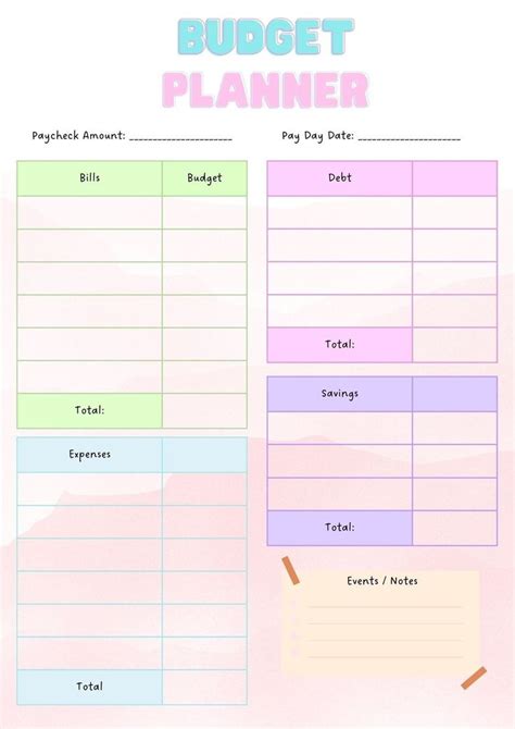 The Power Of Budget Planning In 2024 Budget Planner Template Budget