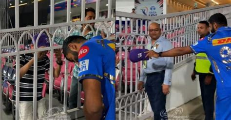 Jasprit Bumrah Gives Young Fan His Special Purple Cap & Autograph