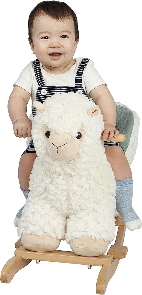 Buy Rock My Baby Baby Rocking Horse Alpaca Llama With Chair Plush