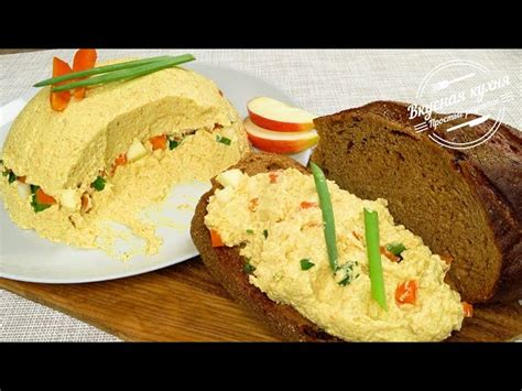 Намазка на хлеб из селёдки от Вкусная кухня. Простые рецепты