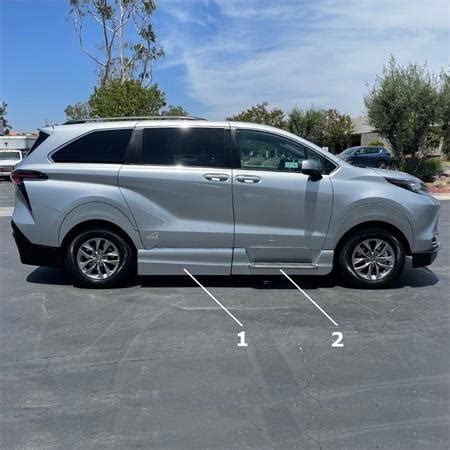 Vantage Mobility To Toyota Sienna Passenger Side Flare