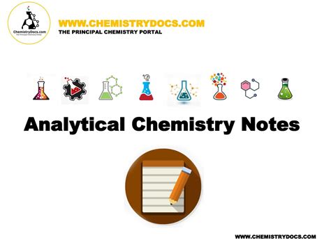 Free Download Analytical Chemistry Notes Chemistrydocs