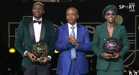 Osimhen Oshoala Nnadozie Win As Nigeria Sweeps Caf Awards