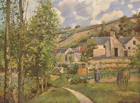 Camille Pissarro Paysage Pres De Pontoise Painting Best