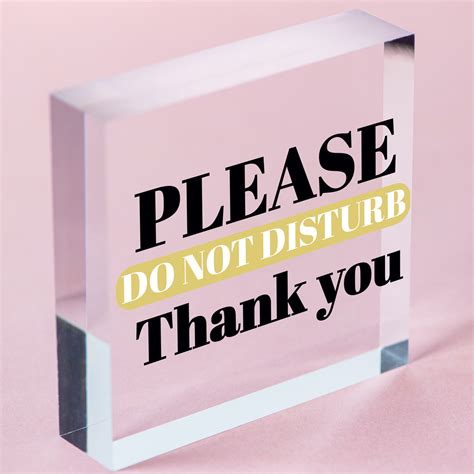 Do Not Disturb Thank You Door Sign Hotel Guest House Housekeeping Sign