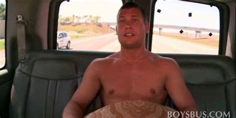 Hot Stud Gets Tricked Into Gay Sex In The Bus By Hot Blonde Slut Tnaflix