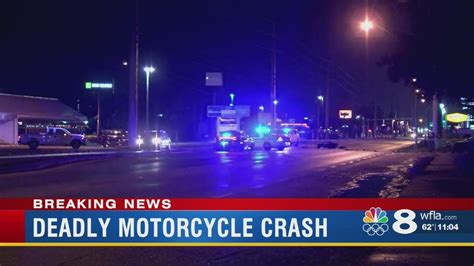 Motorcyclist Killed In Crash On Cortez Road In Bradenton Youtube