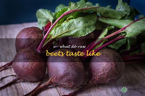 Exploring The Flavor Of Raw Beets What Do They Taste Like Shuncy