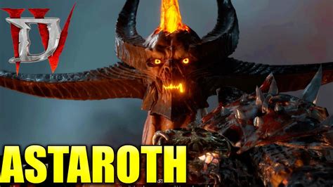 Diablo Astaroth Boss Fight Cutscene Act Final Boss Youtube