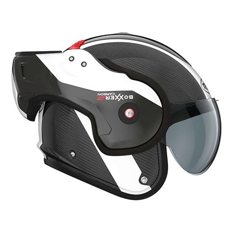 Casque Modulable Roof Ro Boxxer Carbon Wonder Blanc Nacr Casque