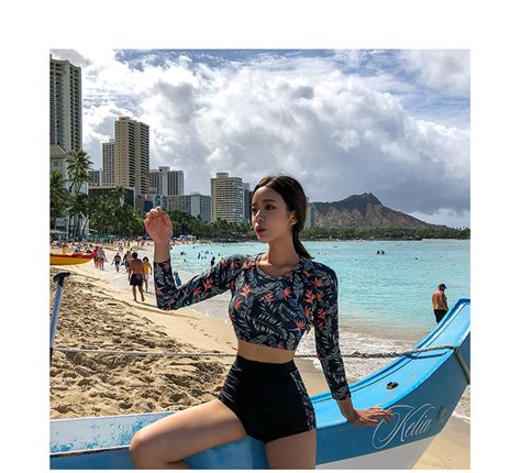 Wholesale Retro Korean High Waist Bikini Split Sexy Bandage Swimsuit Women S Conservatively Thin