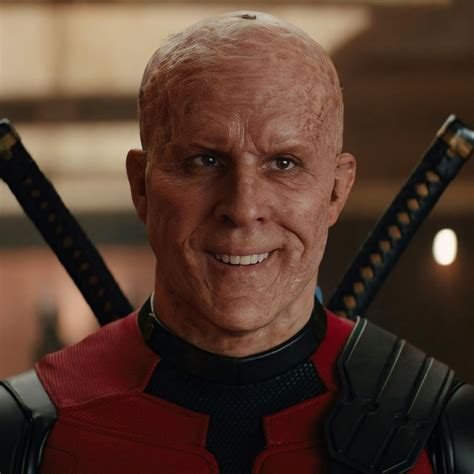 wade wilson smiling