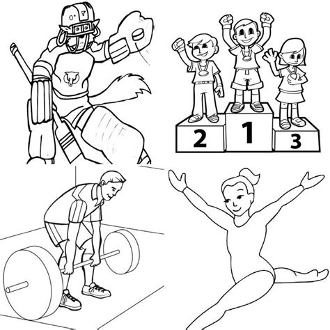 Dltk Coloring Pages Olympics