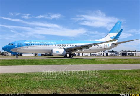 Lv Fvm Aerolineas Argentinas Boeing At Buenos Aires Jorge