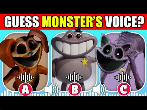 Guess The Monster S Voice Poppy Playtime Chapter Garten Of Banban