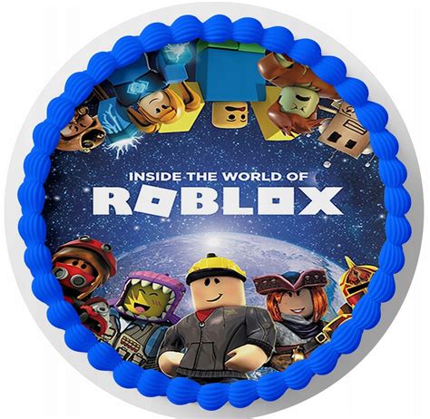 OPŁATEK NA TORT PREMIUM ROBLOX GRATIS NAPIS 13478483314 Allegro pl