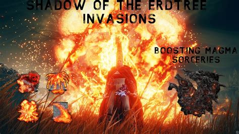 Elden Ring Dlc Pvp Invasions Magma Sorceries Of The Dread Youtube