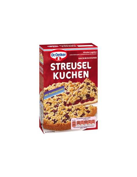 Dr Oetker Streusel Kuchen G