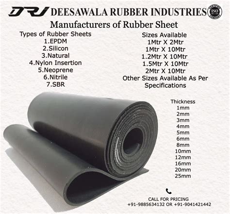 Rubber Sheet Types Uses Features And Benefits 54 OFF