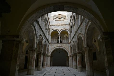 Interior Architecture of a Building in Dubrovnik Editorial Stock Image - Image of heritage ...