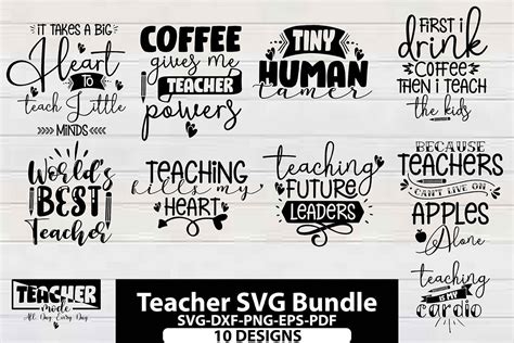 Teacher Svg Bundle Vol 2 Graphic By Craft Store · Creative Fabrica