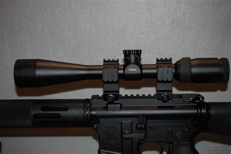 AR 15 "sniper" Bushmaster with scope