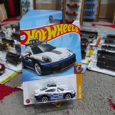 Jual Hot Wheels Porsche 911 Rallye Biru Putih M24 HRY70 Kota Bekasi