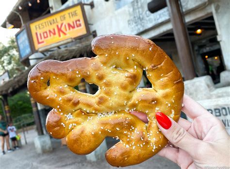 Breaking News A New Simba Pretzel Has Arrived In Disneys Animal Kingdom