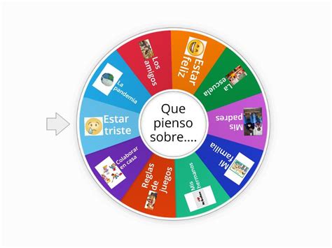 Habilidades Sociales Spin The Wheel