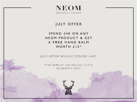 Neom Organics London - The Hollies Farm Shop