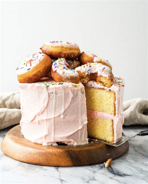 11 Unique Donut Cakes to Level Up Your Birthday | Let's Eat Cake