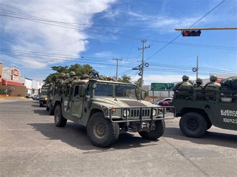 Arriban 300 Elementos Del Ejército A Sinaloa