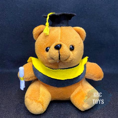 Jual Boneka Teddy Wisuda Boneka Teddy Bear Wisuda 15cm Bisa Tambah