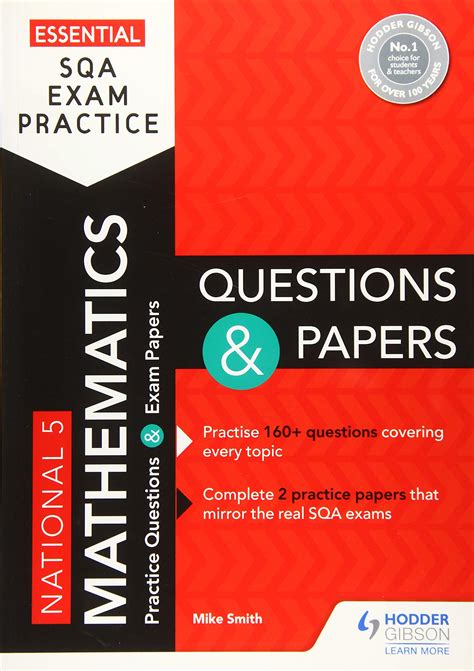 Essential Sqa Exam Practice National 5 Mathematics Questions And Papers By Mike Smith Goodreads